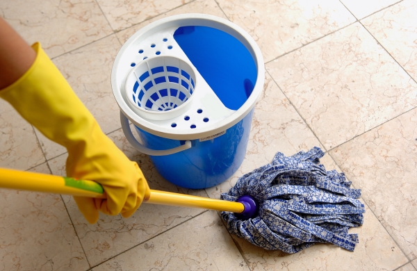 The Secret to Cleaning Grout in Tile Floors